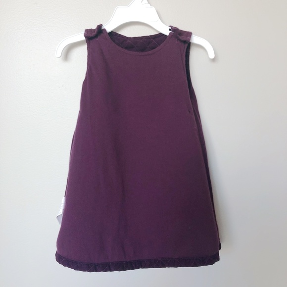 Gap 12-18m purple cord dress, EUC - Picture 3 of 4